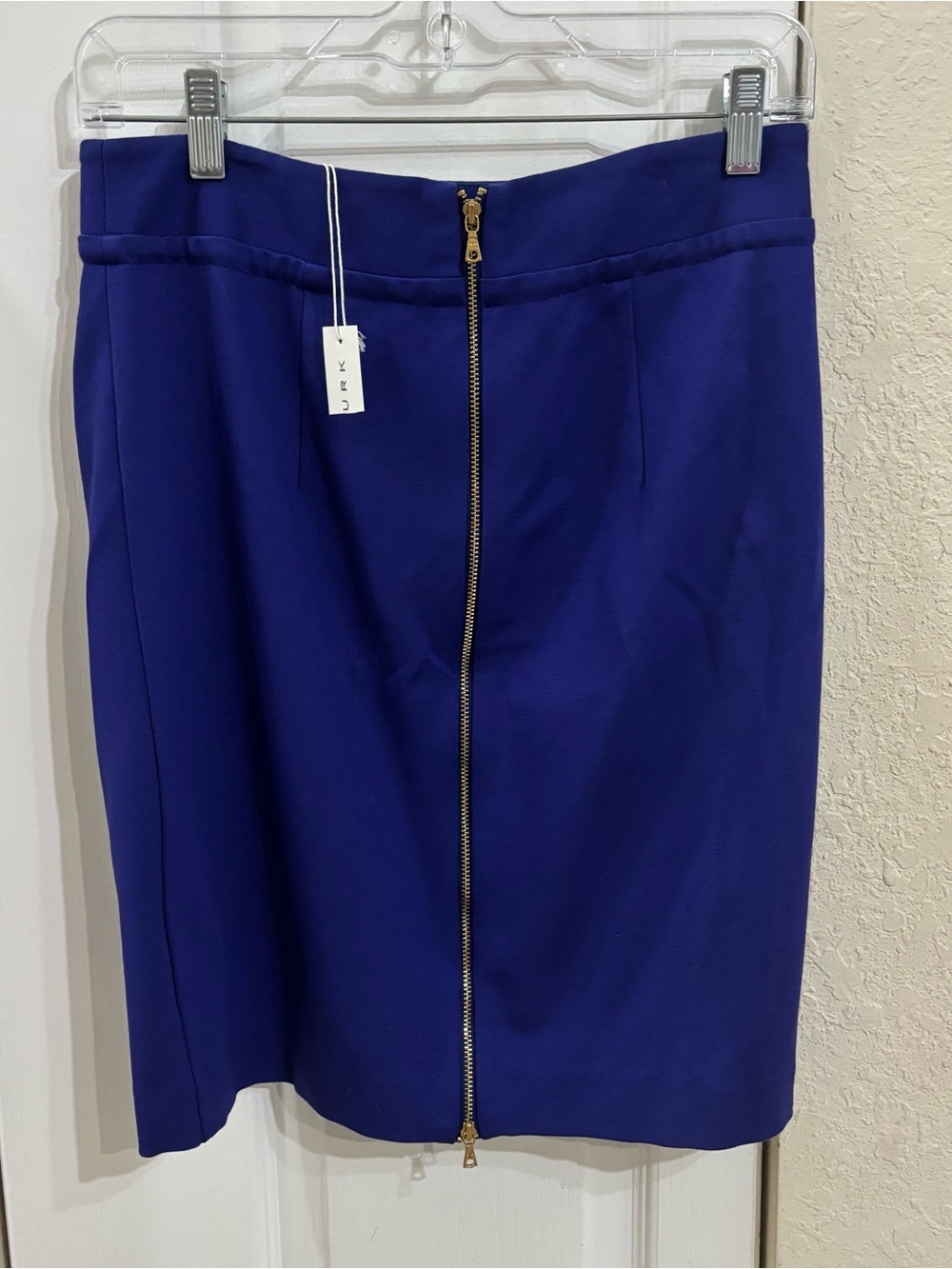 Trina Turk Classic Women's Pencil Skirt in Cobalt Blue - Picture 2 of 6